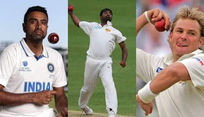 From Muttiah Muralitharan To R Ashwin, Top 10 Bowlers With Most 10-Wicket Haul In Test Cricket - In Pics