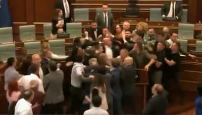 Not Only In India: Punches Fly In This Country's Parliament, Water Thrown At Prime Minister; Watch