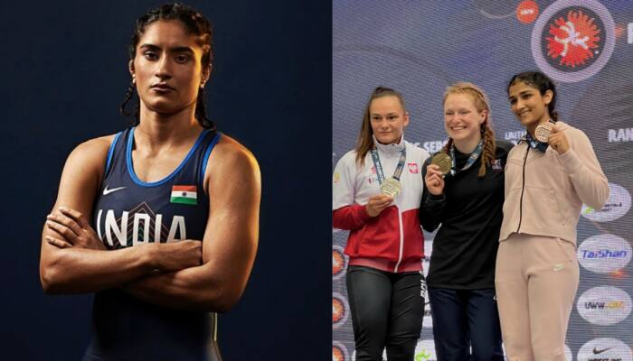 Vinesh Phogat, Face Of Wrestlers Protest, Withdraws From Budapest Ranking Series 2023 Due To Food Poisoning; Sister Sangeeta Phogat Clinches Bronze