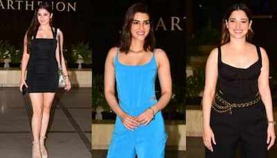 Kriti, Tamannaah, Rasha Turn Heads At Kanika Dhillon's Housewarming Party