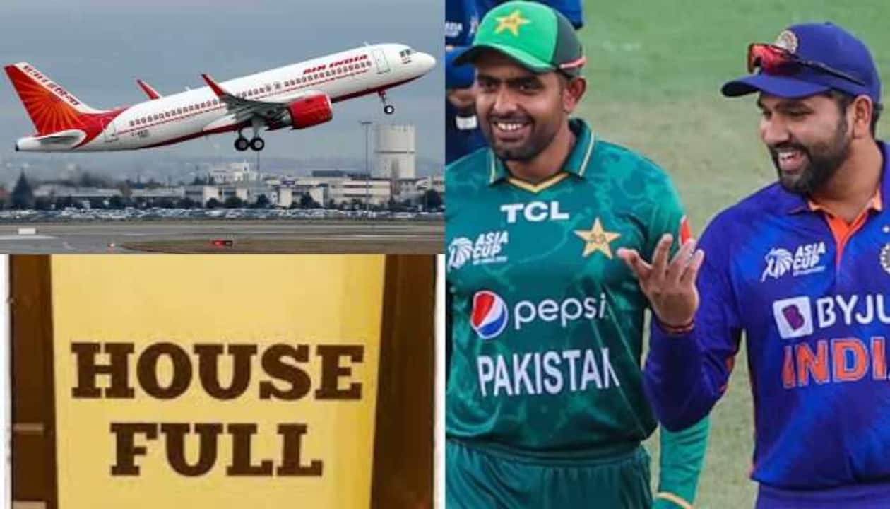 Airfares And Hotel Prices Skyrocket By 10 Times Ahead Of India Vs Pakistan  ODI World Cup 2023 Match In Ahmedabad | Cricket News | Zee News