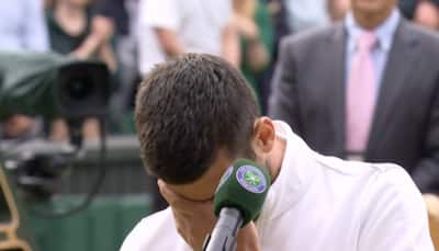 Watch: Novak Djokovic Gets Emotional, Ends Up Crying After Losing Wimbledon Final To Carlos Alcaraz