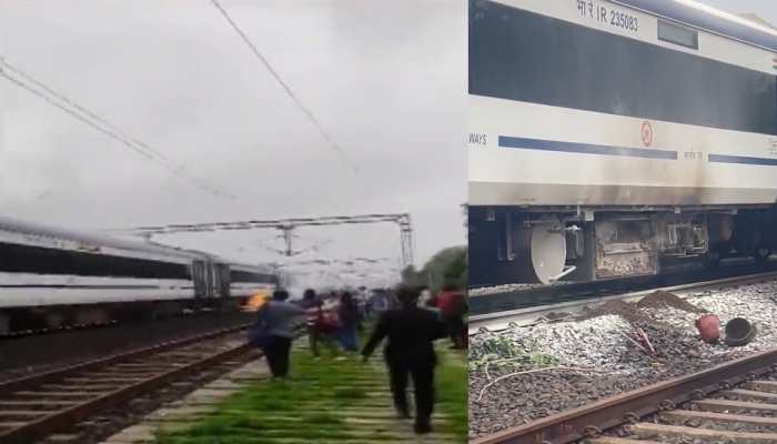 Bhopal-Delhi Vande Bharat Express Train's Battery Box Catches Fire, All Passengers Safe