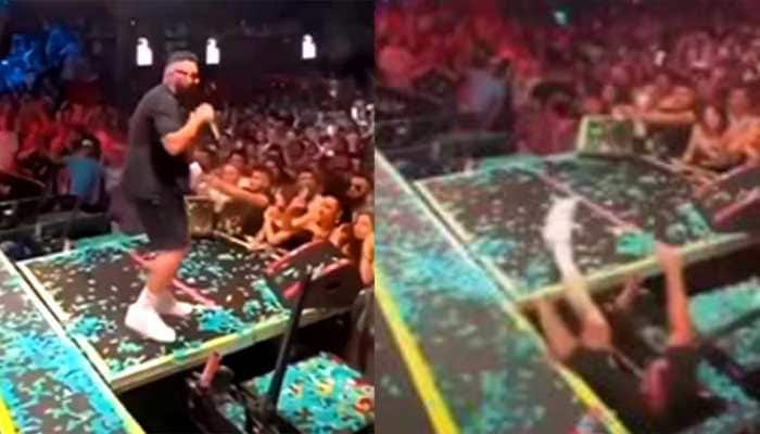 Badshah Trips And Falls Down During Concert? Know The Truth Behind This Viral Video - Watch