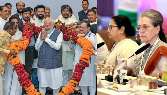 NDA&#039;s 38 vs Opposition&#039;s 26: List Of Parties That Attended Mega Meetings In Delhi, Bengaluru