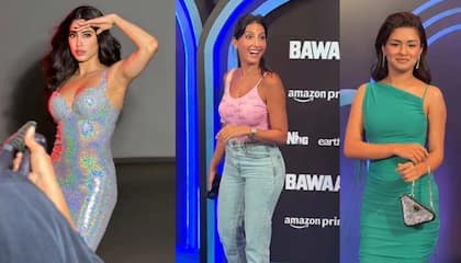 PICS: Nora Fatehi Raises Heat As She Steps Out In Bodycon Outfit