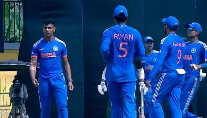 Watch: Rajvardhan Hangargekar Bowls Unplayable Spell Vs PAK In Emerging Asia Cup 2023, Video Goes Viral