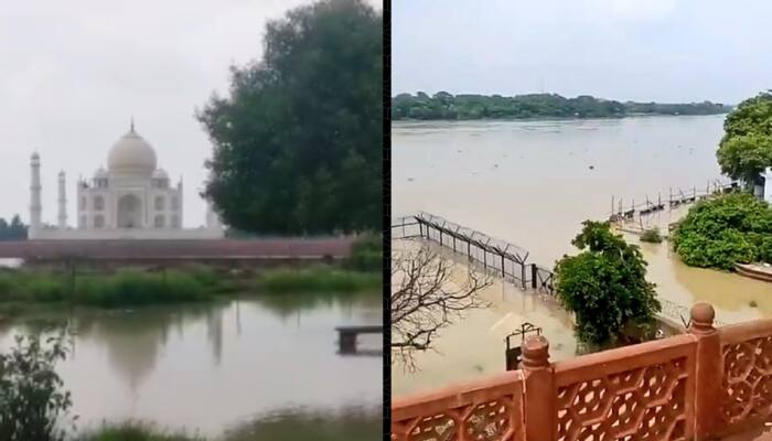 Yamuna Level Rises Drastically To Reach Taj Mahal’s Walls: Netizens React