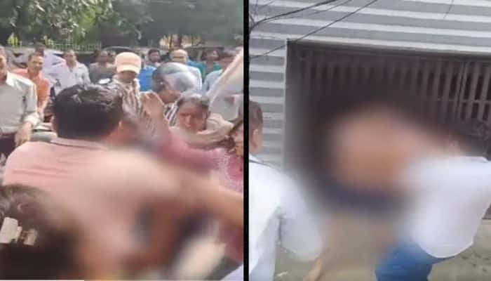 Delhi Couple Thrashed By Locals Over ‘Torturing’ Minor Domestic Help; Watch