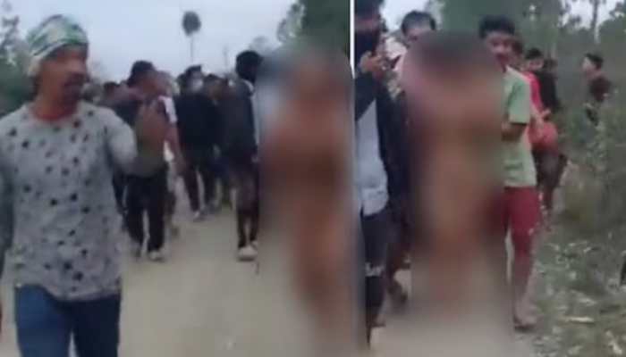 Manipur Violence: Women Stripped, Paraded Naked On Road - Shocking VIDEO  Goes Viral | India News | Zee News