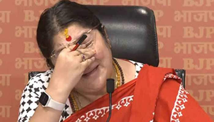 BJP MP Locket Chatterjee Breaks Down Recalling Cases Of Women Being &#039;Paraded Naked&#039; In Bengal - WATCH