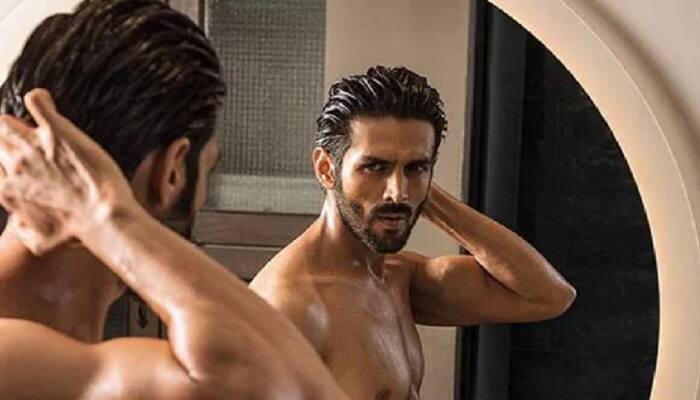 Kartik Aaryan&#039;s Intense Workout For &#039;Chandu Champion&#039; Begins, Actor Flaunts Biceps In Mirror Selfie