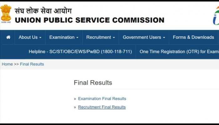 UPSC EPFO Result 2023 Declared On upsc.gov.in, Direct Link To Download Results Here