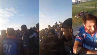 Watch: Shahid Afridi Makes Way Through Big Crowd To Meet Indian Fans In Canada; Video Goes Viral