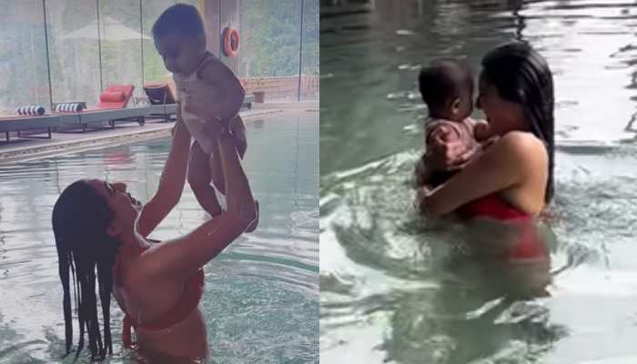 Sara Ali Khan Has The Cutest Swimming Partner And She Is Planning On 'Stealing' It- Watch