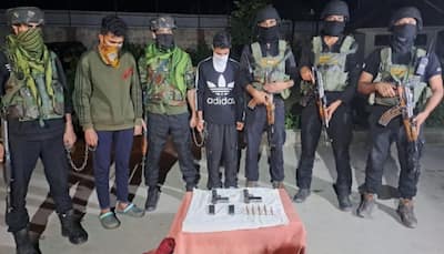 Big Breakthrough For Security Forces: Two LeT Terrorist Along With Arms And Ammo Arrested In J&K's Baramulla