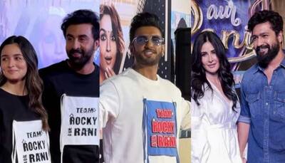 Alia-Ranbir, Katrina-Vicky, Ranveer Singh And Others Slay At 'Rocky Aur Rani Kii Prem Kahaani' Screening