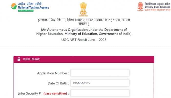 ugcnet.nta.nic.in, UGC NET Result 2023 Released At ugcnet.nta.nic.in- Direct Link, Steps To Check Here