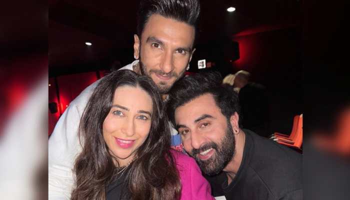 Karisma Kapoor Shares The &#039;Picture Of The Day&#039; Ft Ranveer Singh And Ranbir Kapoor, Her Caption Is Winning Hearts