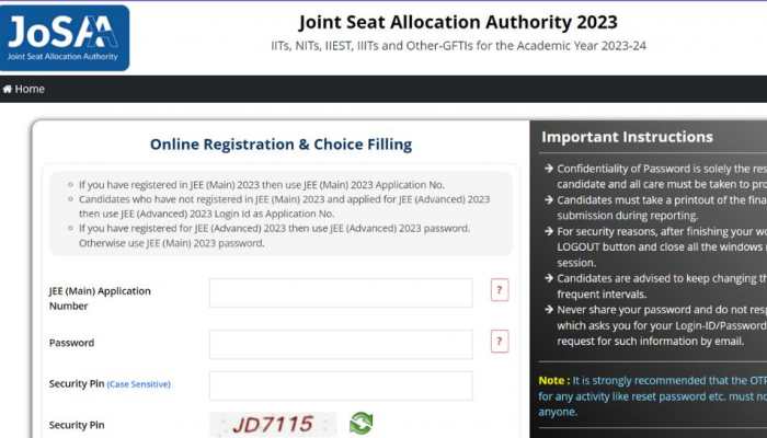  josaa.nic.in, JOSAA Round 6 Seat Allotment Result 2023 Released At josaa.nic.in- Direct Link To Check Here 