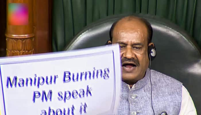 Lok Sabha Proceedings Adjourned Following Protests By Opposition MPs On Manipur Issue