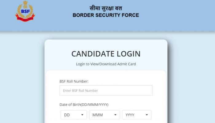 BSF Recruitment 2023: Group B, C Posts Admit Card Released At bsf.gov.in- Direct Link Here