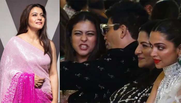 Kajol Makes Goofy, Bizarre Faces While Talking To Karan Johar, Watch Viral Video