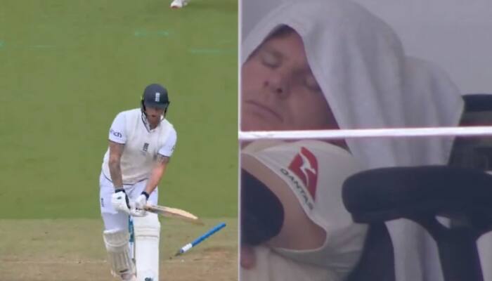 Steve Smith Falls Asleep In Dressing Room, Mitchell Starc Destroys Ben Stokes' Stumps; WATCH Key Moments From Day 1 Of 5th Ashes Test