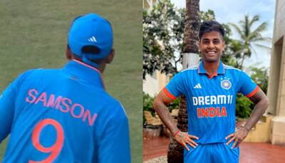 Suryakumar Yadav Wins Hearts Wearing Sanju Samsons Jersey During