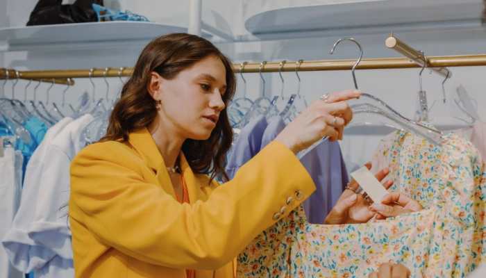 Clothes shopping