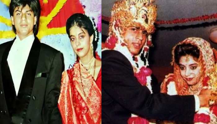 Trending: Shah Rukh And Gauri Khan&#039;s Unseen Wedding Pics Hit Viral Button 