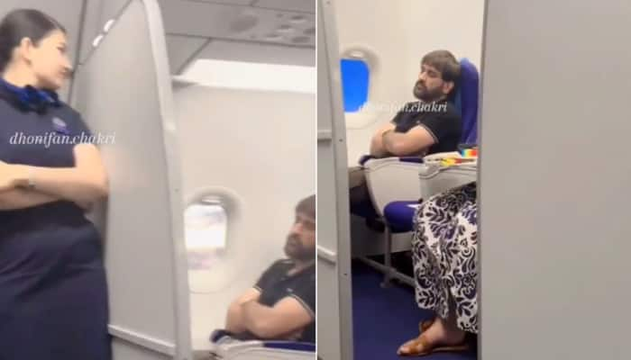 Watch: MS Dhoni Captured Sleeping, Fans Slam Air Hostess For Intruding Privacy