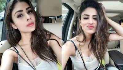 Mouni Roy Drops Goofy Pictures In Stunning Embroidered Top, Mini Skirt; Fans Call Her 'Beauty Queen'