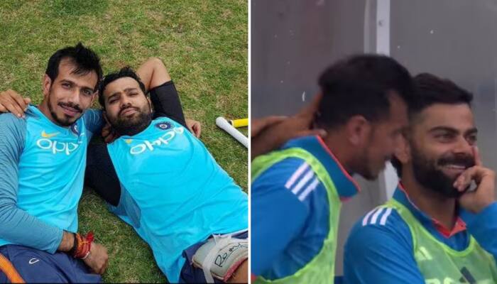 Watch: Rohit Sharma Beats Yuzvendra Chahal For Fun, Virat Kohli&#039;s Reaction Goes Viral