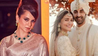 Kangana Ranaut Calls Ranbir Kapoor, Alia Bhatt's Marriage Fake, Claims He 'Begged' Her To Date Him