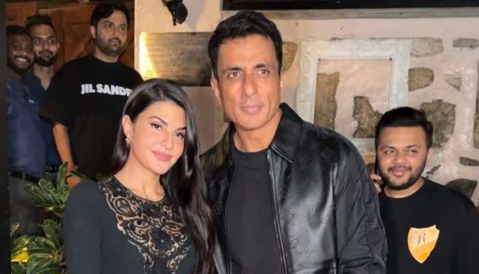 Jacqueline Fernandez Attends Sonu Sood&#039;s Birthday Bash, Stuns In Gorgeous Black Lace Dress