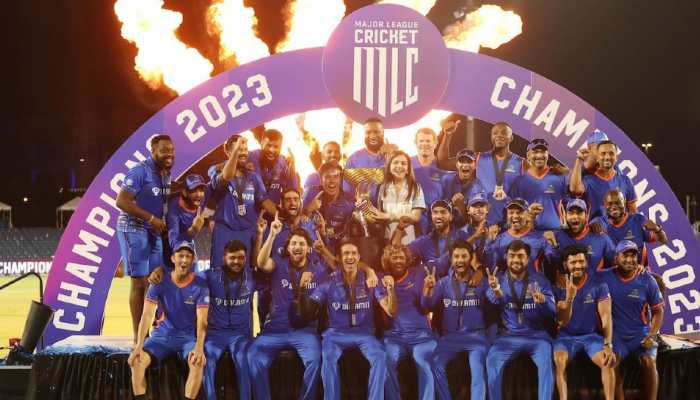 Nicholas Pooran’s Blazing Century Helps MI New York Win Inaugural Major League Cricket 2023 Title With Win Over Seattle Orcas, WATCH