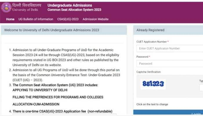 DU UG Admission 2023: 1st Merit List To Be Out Tomorrow On admission.uod.ac.in, Check Official Time &amp; More Here