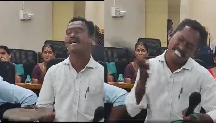 &#039;Better To Die...&#039;: Andhra Councillor Slaps Himself With Slipper For Failing Promises Made To Voters; Watch Viral Video