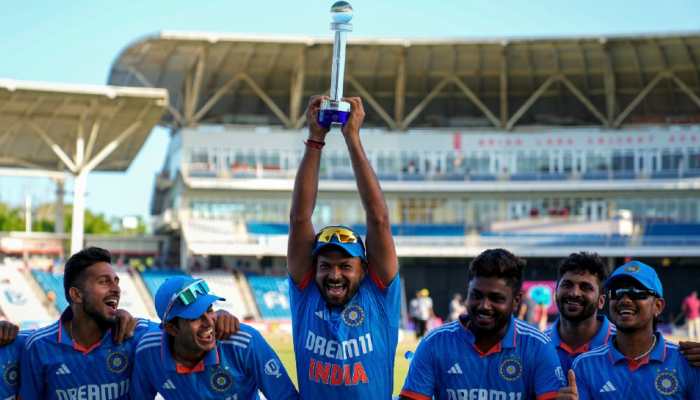 Team India secured their record 13th successive ODI series win over West Indies since 2006. India holds the world record for most consecutive bilateral ODI series against a nation. (Photo: AP)