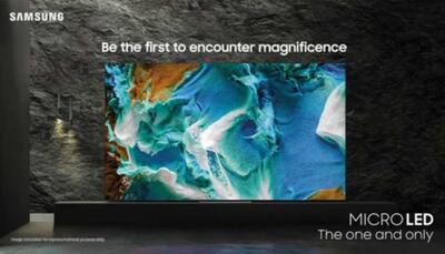 Samsung Launches 110-Inch Micro LED TV In India