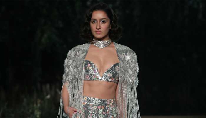 Shraddha Kapoor Sizzles At India Couture 2023, Looks Glamorous In Rahul Mishra's Lehenga-Choli Set