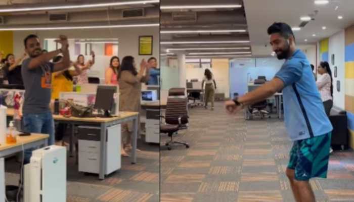 &#039;Bas Aisa Office Mil Jaaye&#039;: Video Of Employees Doing Bhangra In Office Goes Viral - WATCH