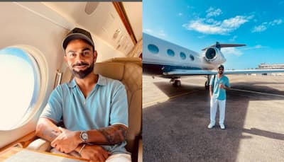 Fact Check: Is Virat Kohli Wearing Watch Worth Rs 3.2 Crore While Travelling In LUXURY Private Jet To India From West Indies?