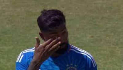 Hardik Pandya Cries During National Anthem In Opening T20I Against West Indies, See PIC Here