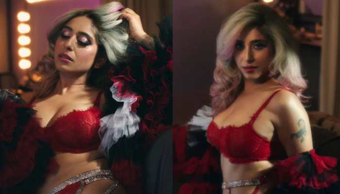 Neha Bhasin&#039;s Daring Avatar In Red Lacy Bikini Top and Bottoms Heats Up Instagram, Teases Super Hawt Video - Watch