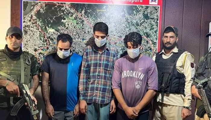 Big Breakthrough In J&amp;K, 3 LeT Terror Associates Arrested With Arms In Srinagar