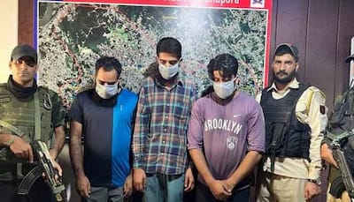 Big Breakthrough In J&K, 3 LeT Terror Associates Arrested With Arms In Srinagar