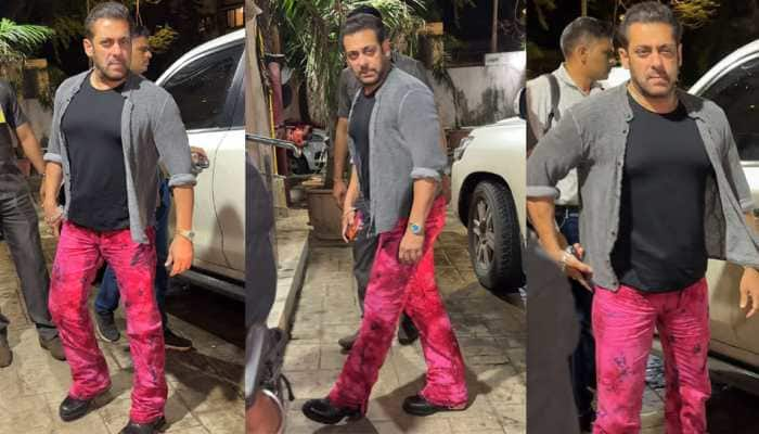 Salman Khan Wears Jazzy Pink Pants At Brother Arbaaz Khan&#039;s Birthday Bash, Fans Think &#039;Bhai Promoting Barbie&#039; - Watch