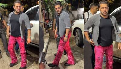 Salman Khan Wears Jazzy Pink Pants At Brother Arbaaz Khan's Birthday Bash, Fans Think 'Bhai Promoting Barbie' - Watch